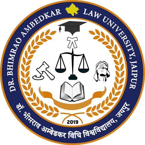 Logo-of-The-University : Dr. Bhim Rao Ambedkar Law University, Rajasthan